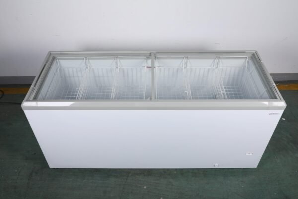 FDF23CF 71'' Width Horizontal Display Island Freezer - Nafcool™ Commercial Freezer Icecream, frozen food, Ice bag and Gelato