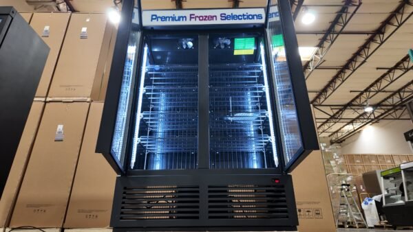 48'' Wide TWO SECTION GLASS DOOR FREEZER - Image 6