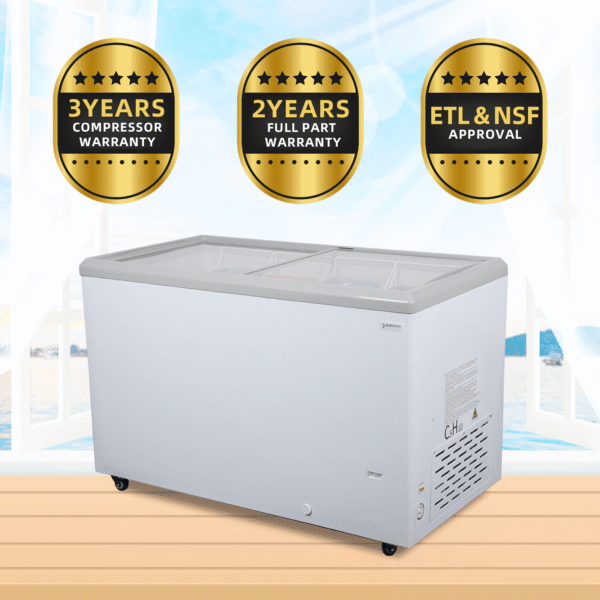 FDF16CF 50'' Width Horizontal Display Island Freezer - Nafcool™ Commercial Freezer Icecream, frozen food, Ice bag - Image 7